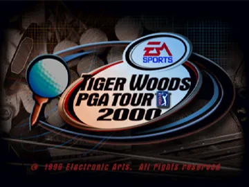 Tiger Woods PGA Tour 2000 (US) screen shot title